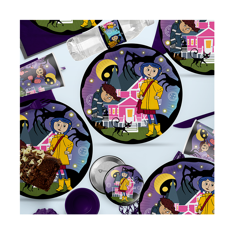 Baby Food For 2 Year Old - Coraline Cartoon Movie Theme Spooky Party