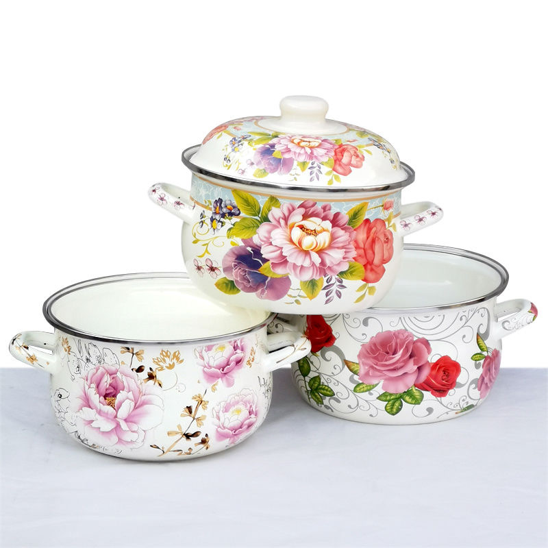 Baby Food Healthy - China Tableware Enamel Pot for Healthy