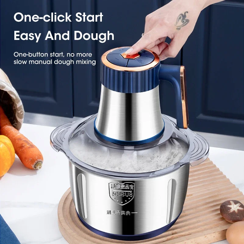 Baby Food Masher - High-quality 5L Stainless Steel Electric Meat
