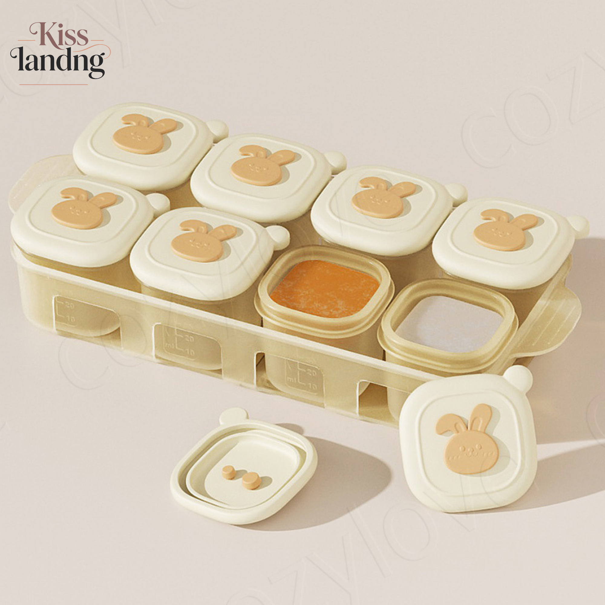 Baby Food Hero - Portable Baby Food Freezer Trays with