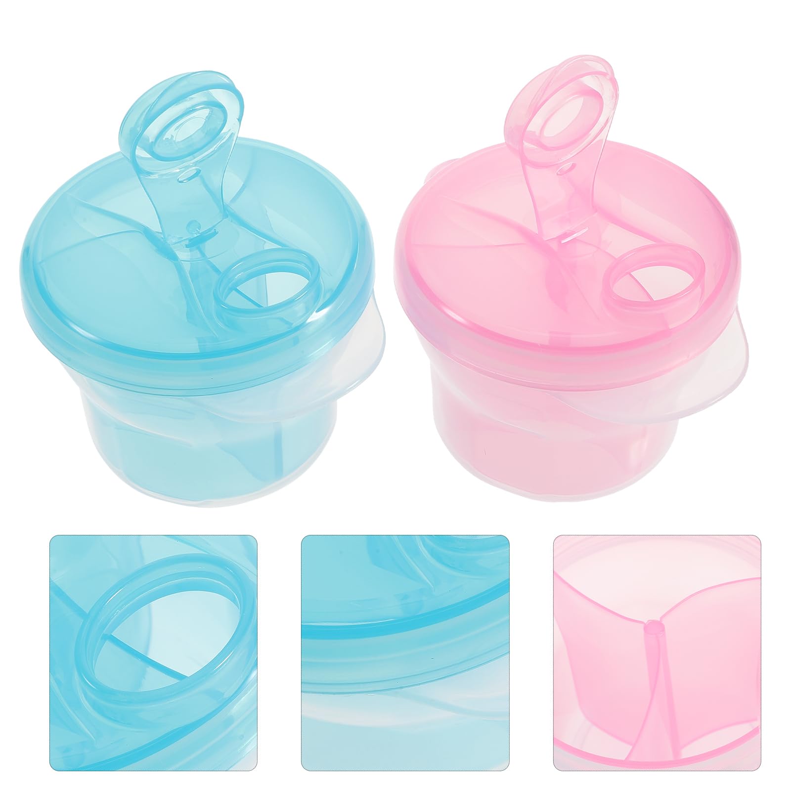 Baby Food On The Go - 2-in-1 Portable Infant Formula Dispenser -