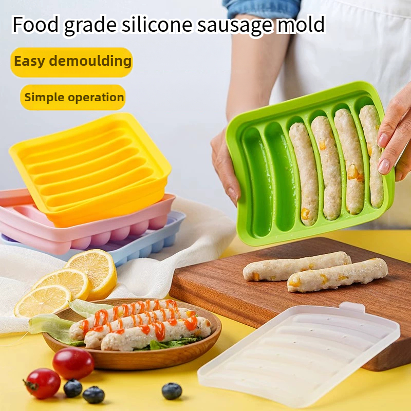 Baby Food Healthy - DIY silicone sausage making mold,convenient and