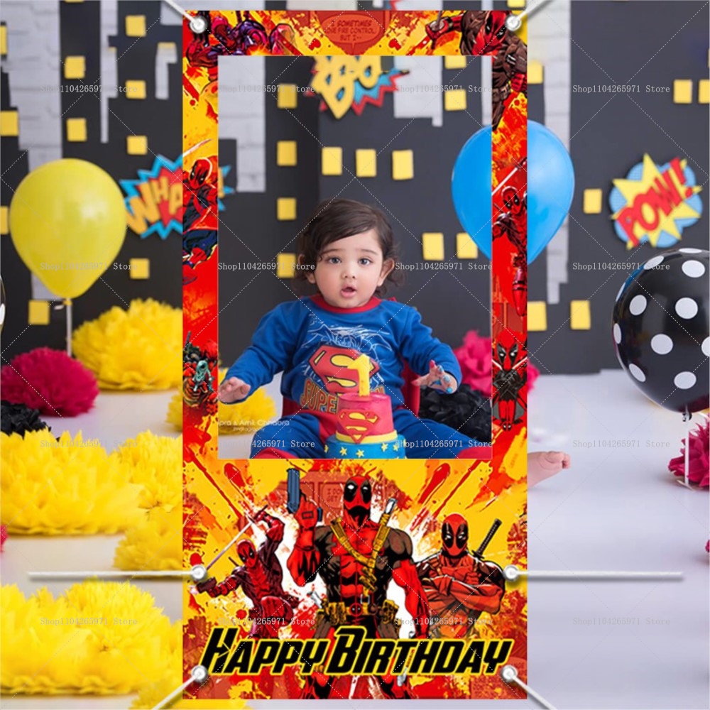 Baby Food Hero - Marvel Super Hero Spiderman Deadpool Photo