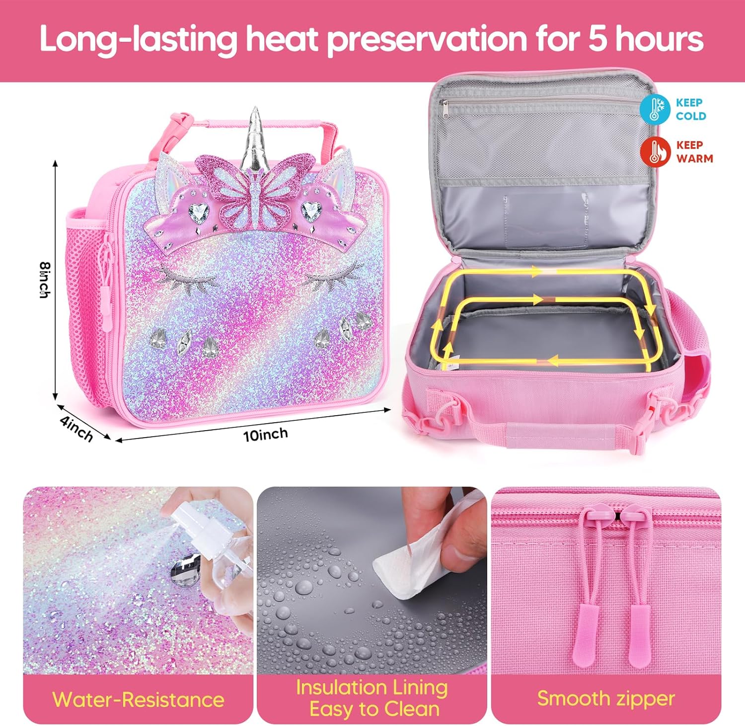 Children‘s Lunch Box Unicorn B - Baby Food Container ulasan dan harga