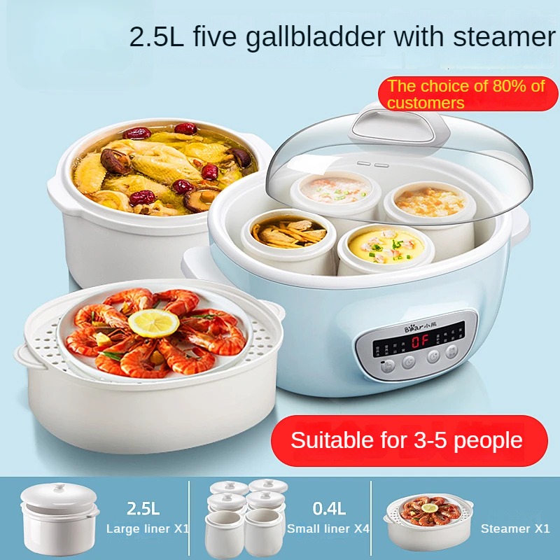 Household Automatic Ceramic El - Baby Food Stew ulasan dan harga