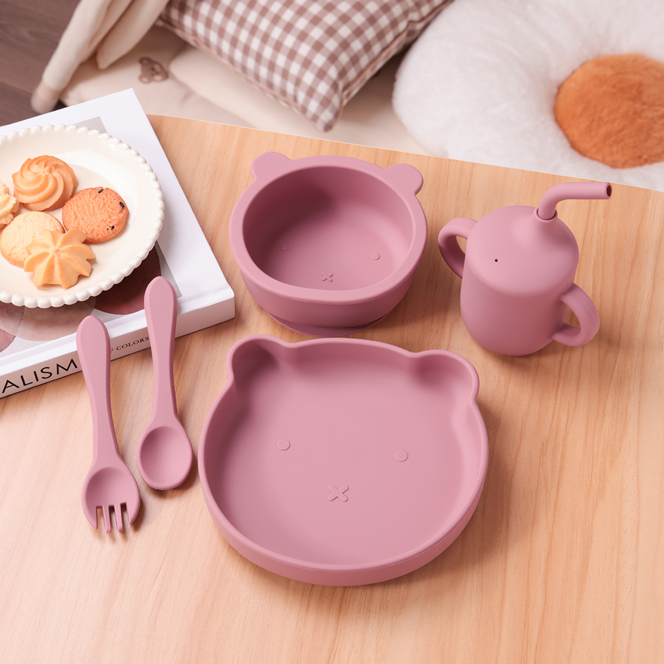 Color Kids 5PCS Silicone Feedi - Baby Food Universe ulasan dan harga