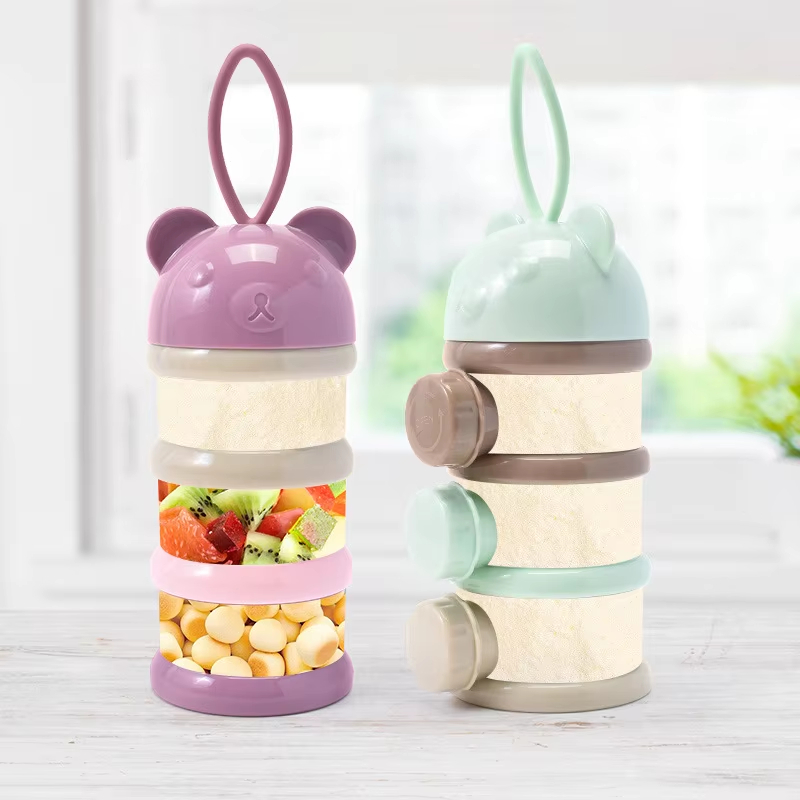 3/4Layer Baby Portable Baby Fo - Baby Food Newborn ulasan dan harga
