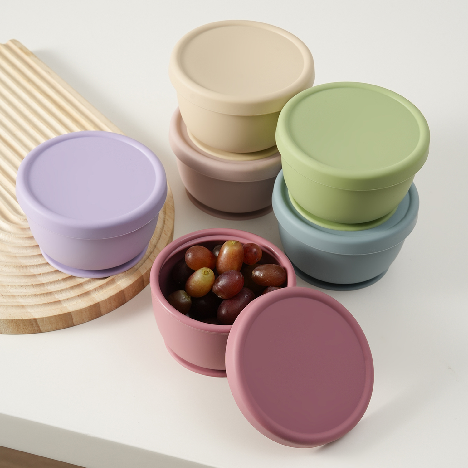 1PC Silicone Baby Feeding Bowl - Baby Food Hero ulasan dan harga