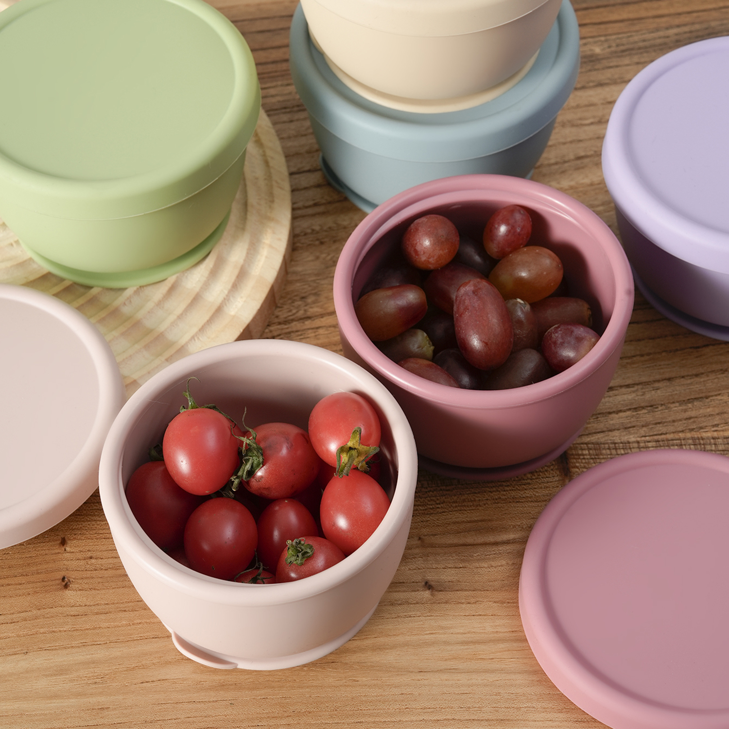 1PC Silicone Baby Feeding Bowl - Baby Food Hero ulasan dan harga