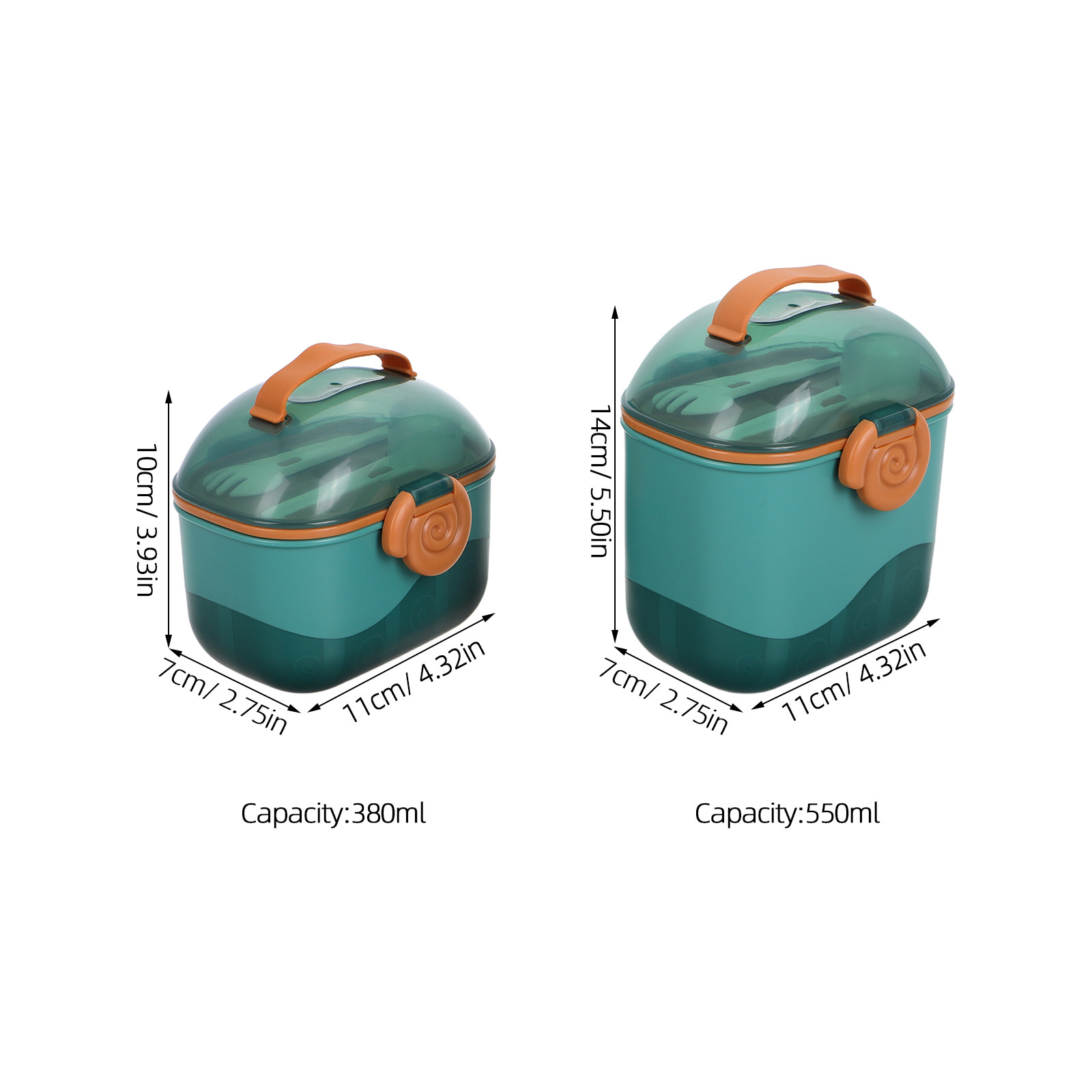 2Pcs Travel Formula Container  - Baby Food On The Go ulasan dan harga