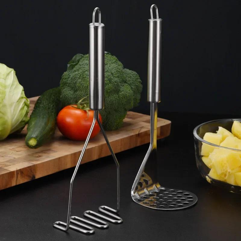 Manual Potato Press Masher Bab - Baby Food Masher ulasan dan harga