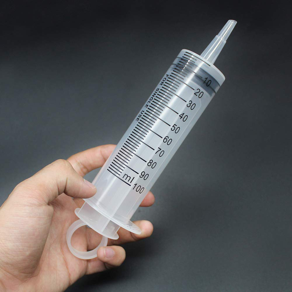 60-150ml Measuring Syringe Glu - Baby Food Allergy Rash ulasan dan harga