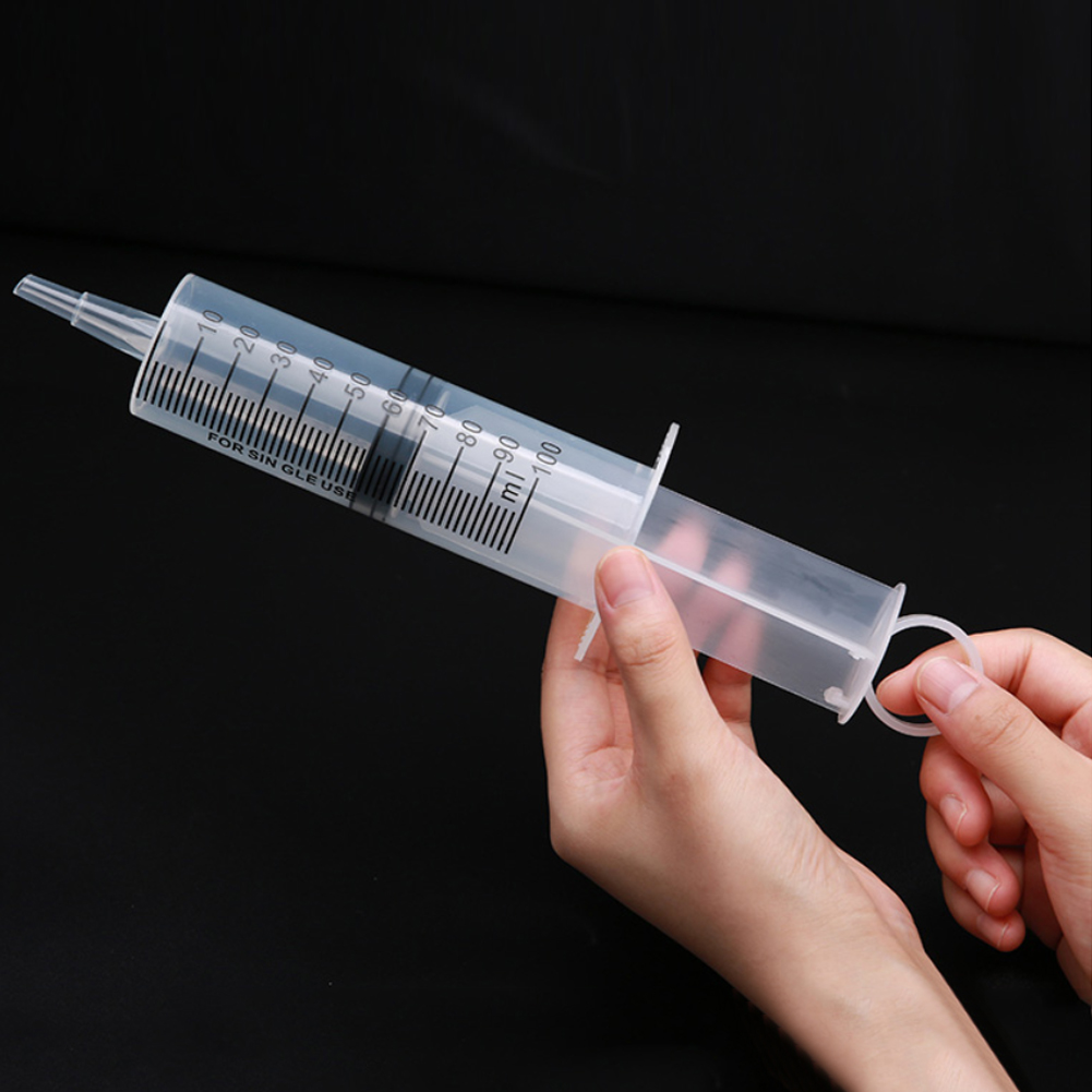 60-150ml Measuring Syringe Glu - Baby Food Allergy Rash ulasan dan harga
