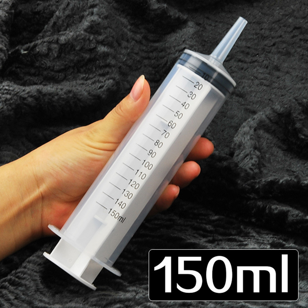 60-150ml Measuring Syringe Glu - Baby Food Allergy Rash ulasan dan harga