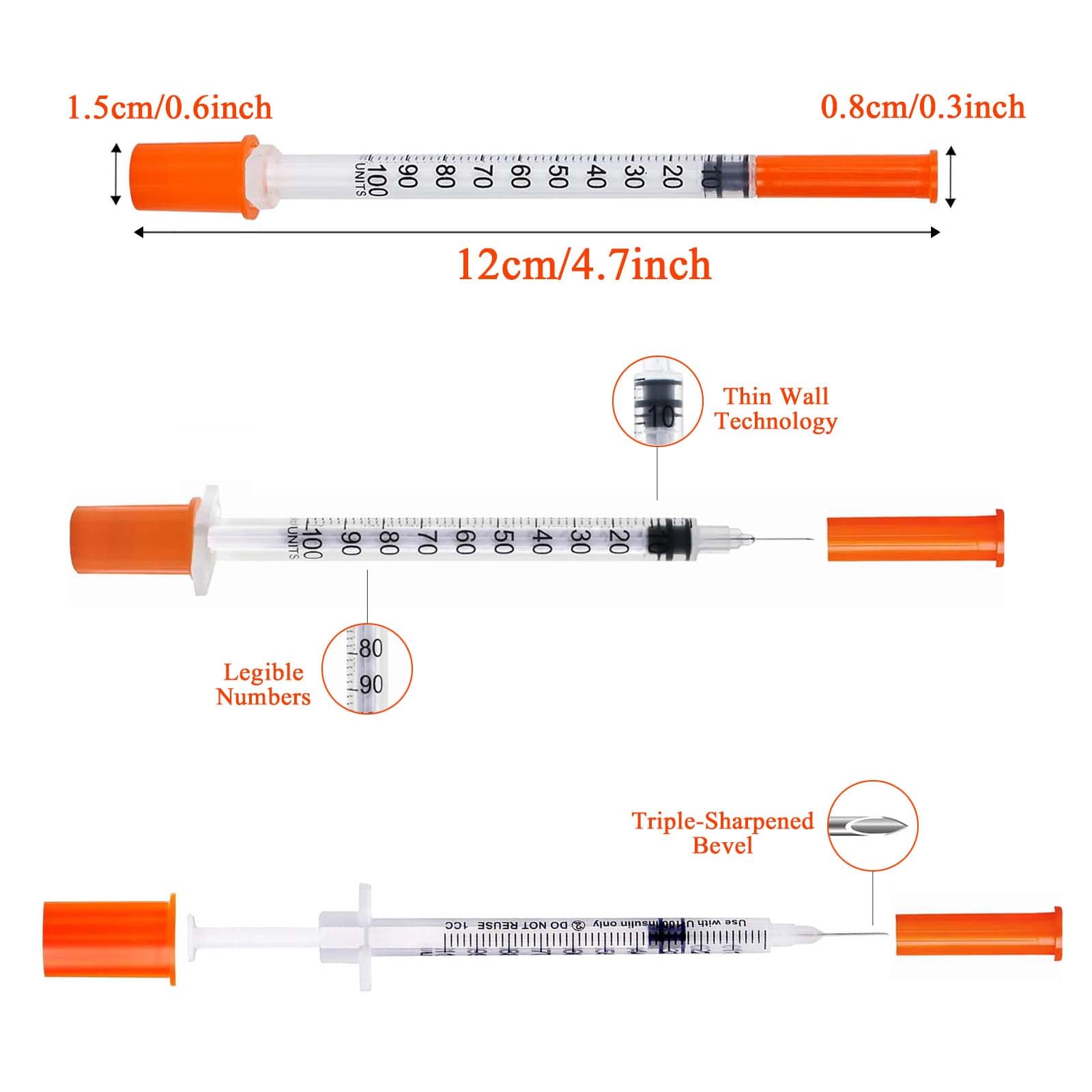 100pcs 1ml/cc Disposable Steri - Baby Food Allergy Rash ulasan dan harga