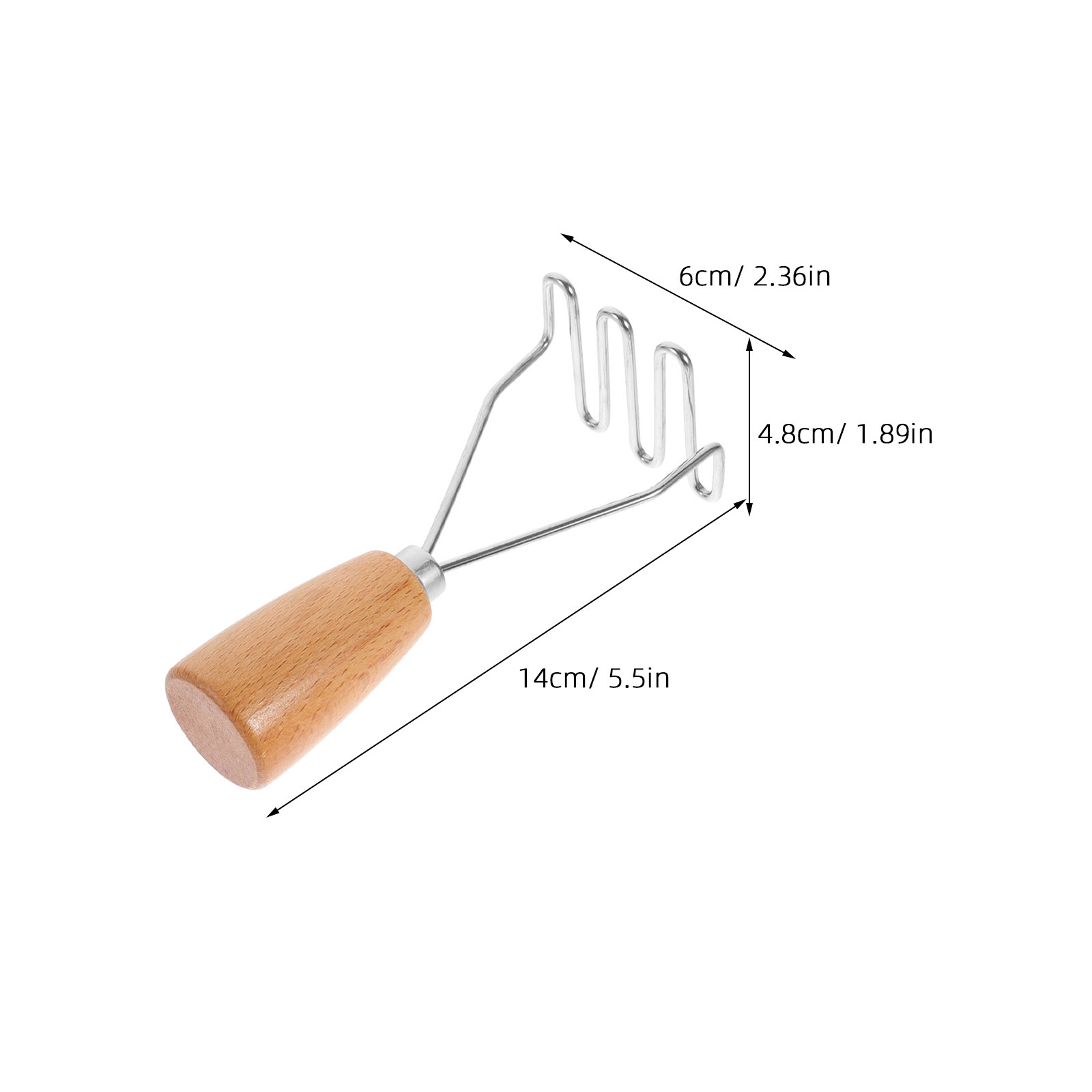 Stainless Steel Potato Masher  - Baby Food Masher ulasan dan harga