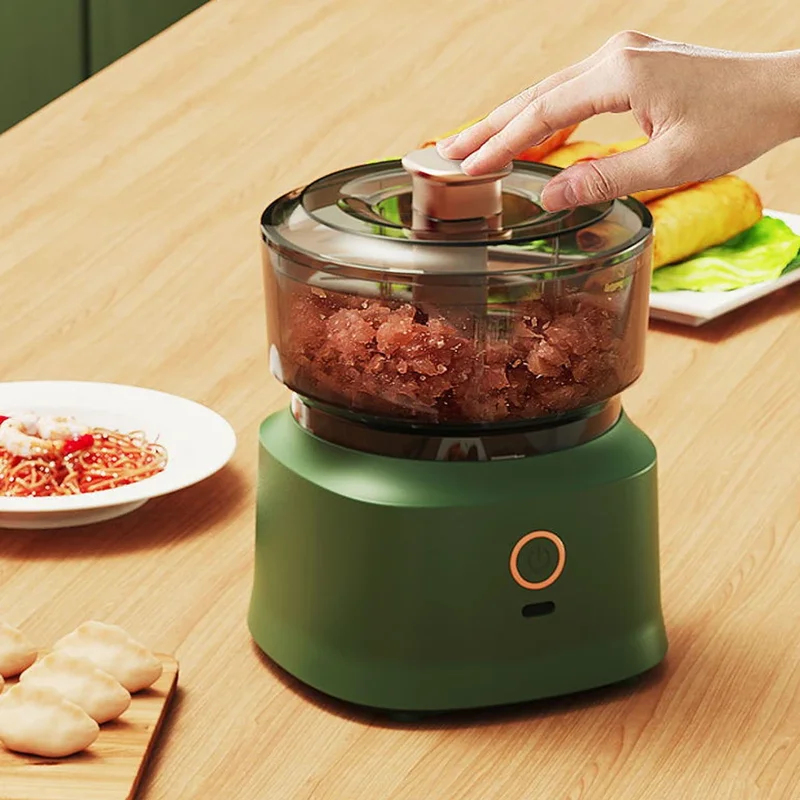 Mini Meat Grinder Electric Gar - Baby Food Masher ulasan dan harga
