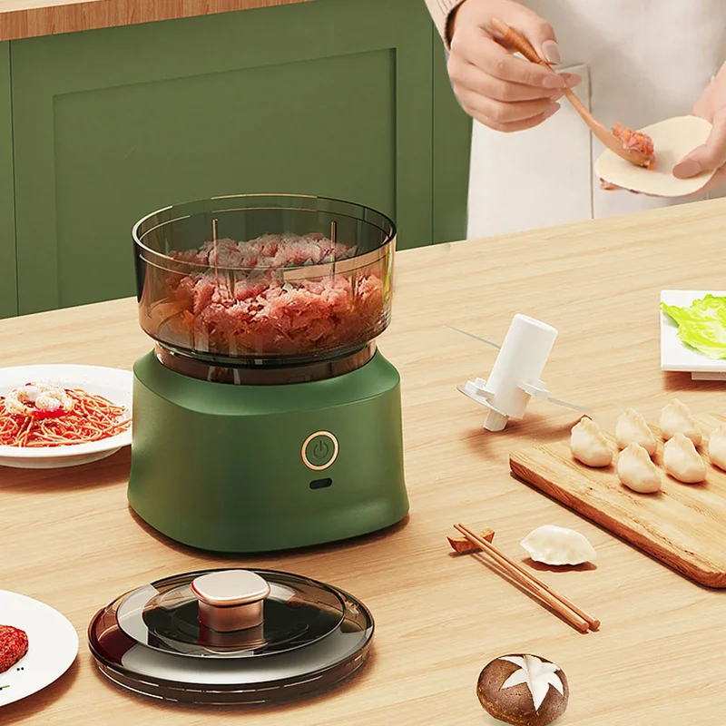 Mini Meat Grinder Electric Gar - Baby Food Masher ulasan dan harga