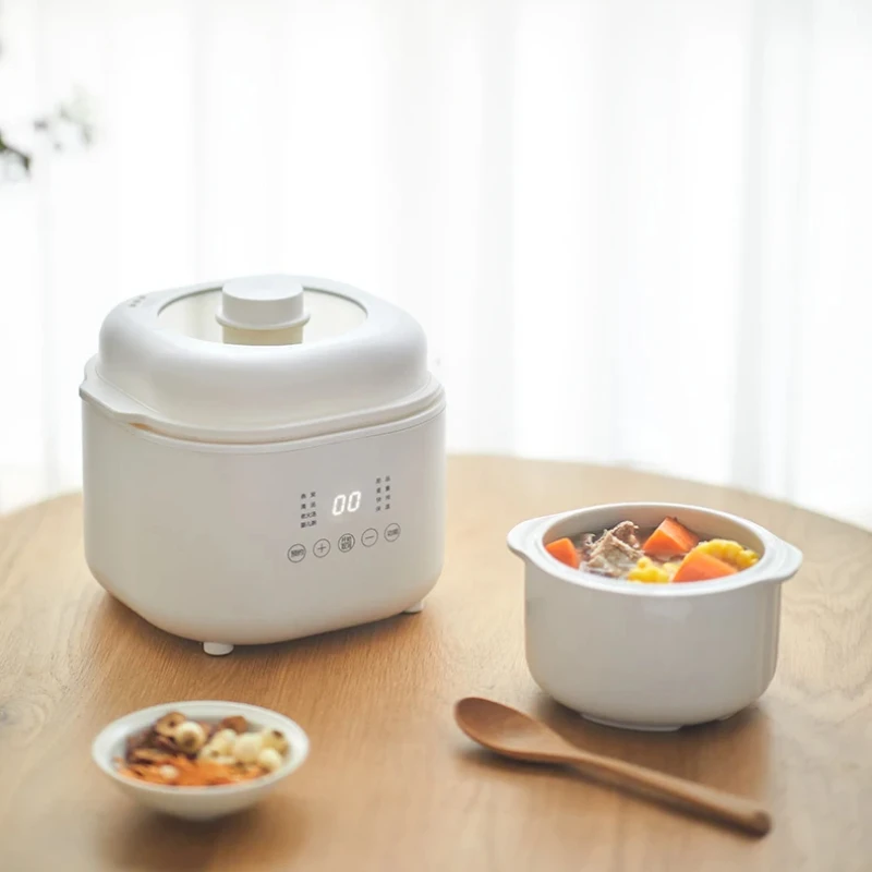 DK134: Automatic Ceramic Stew  - Baby Food Healthy ulasan dan harga