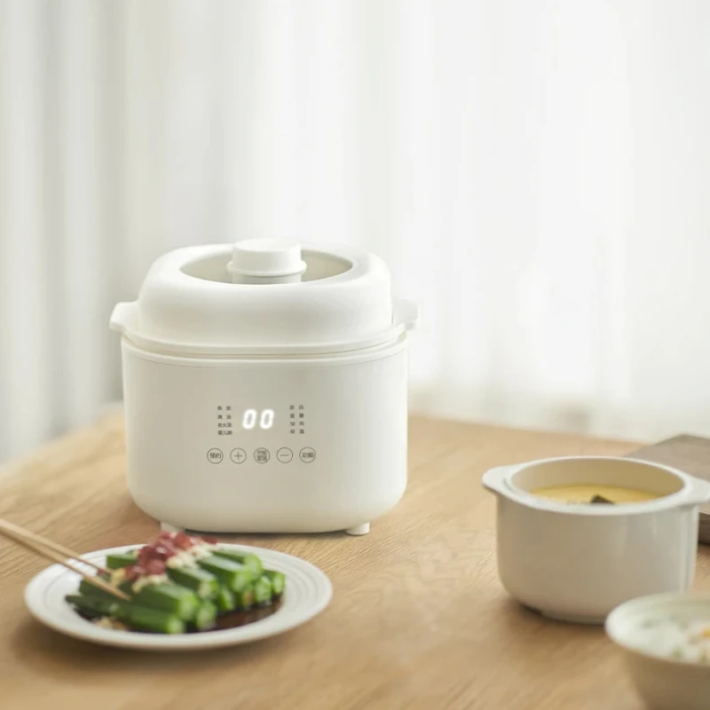 DK134: Automatic Ceramic Stew  - Baby Food Healthy ulasan dan harga