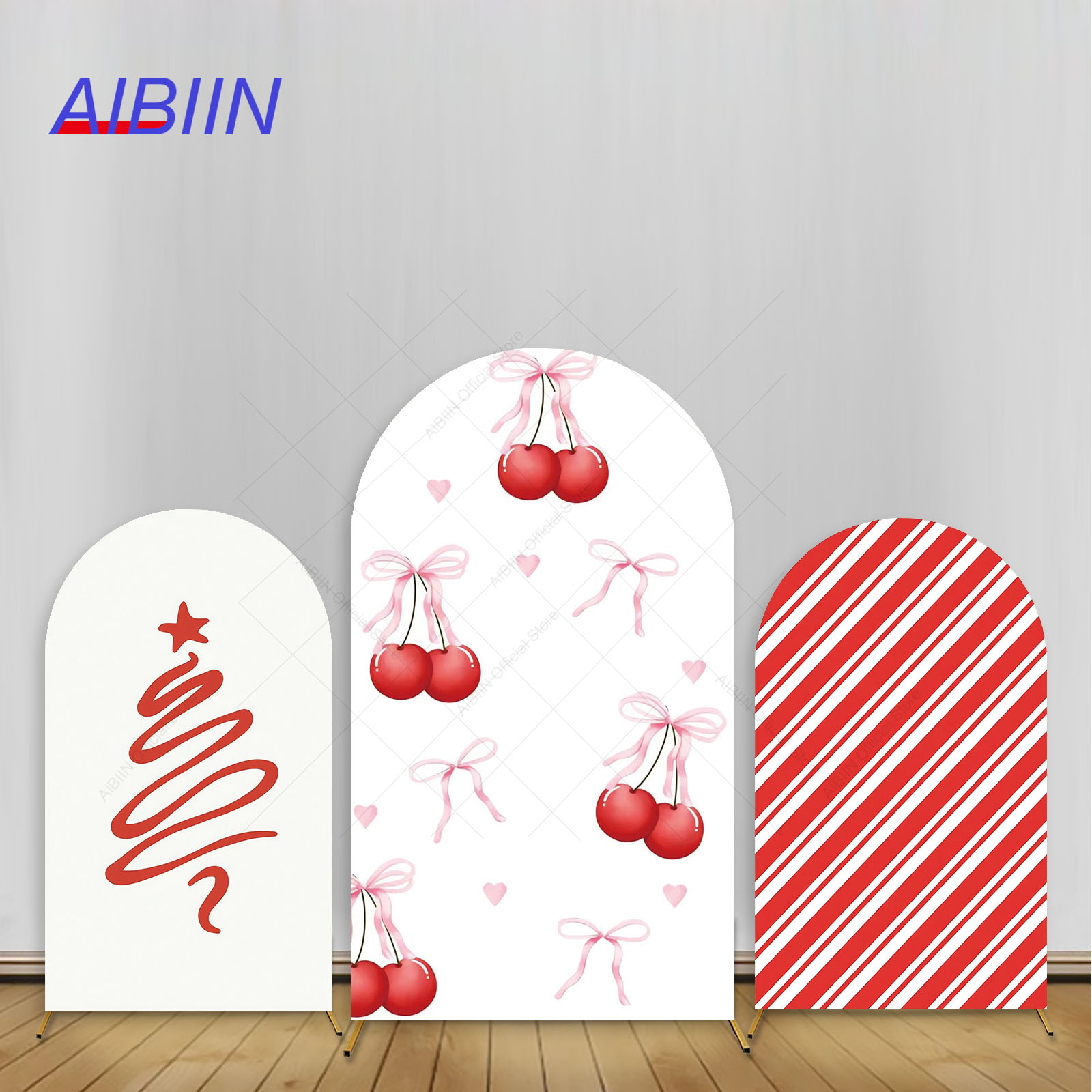 Cherry Bow Merry Christmas Arc - Baby Xmas Food ulasan dan harga