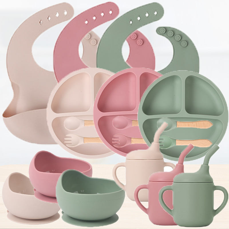 Children's silicone tableware  - Baby Food Bowl ulasan dan harga
