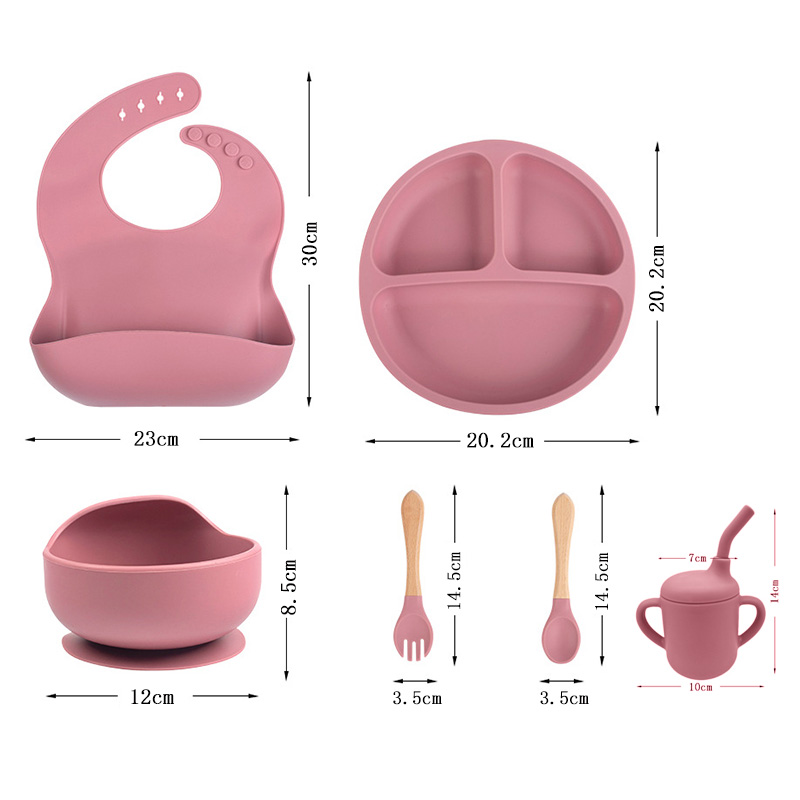 Children's silicone tableware  - Baby Food Bowl ulasan dan harga