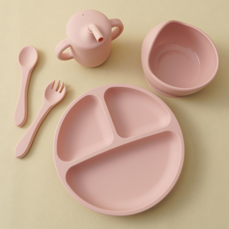 5PCS Baby Silicone Tableware S - Baby Food Universe ulasan dan harga