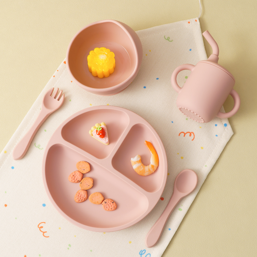 5PCS Baby Silicone Tableware S - Baby Food Universe ulasan dan harga