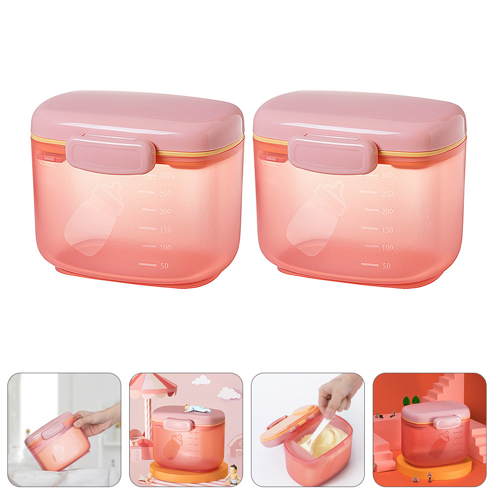 2Pcs Compact Travel Baby Formu - Baby Food On The Go ulasan dan harga