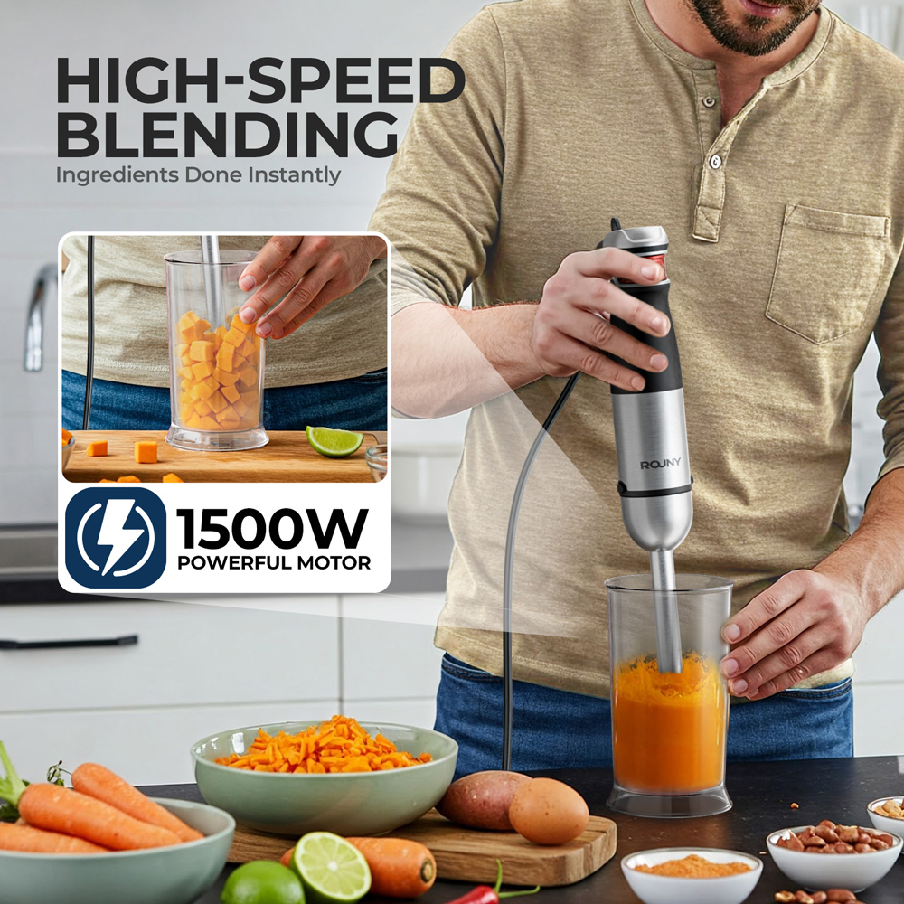 6 in 1 1200W Powerful Hand Ble - Baby Food Healthy ulasan dan harga