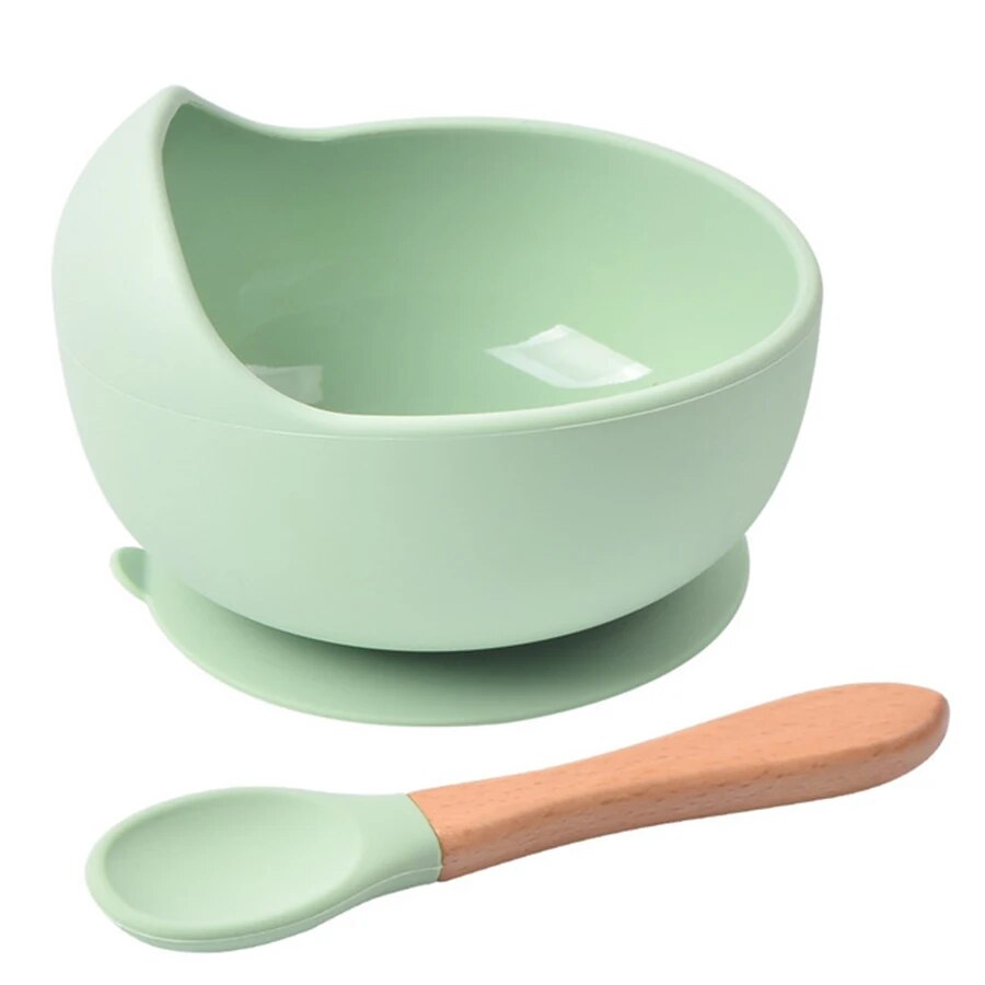 High Quality Spill-Proof Silic - Baby Food Bowl ulasan dan harga