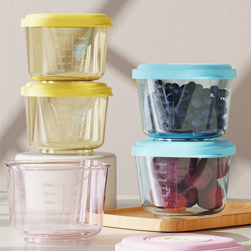 6 Pcs Baby Food Storage Contai - Baby Food In Jars ulasan dan harga