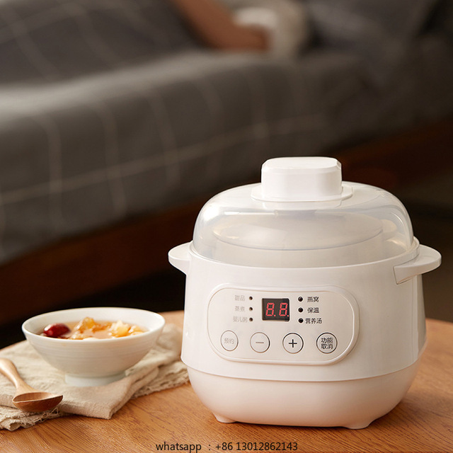 200W Electric Slow Cooker Food - Baby Food Stew ulasan dan harga