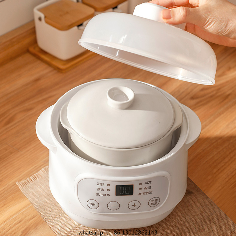 200W Electric Slow Cooker Food - Baby Food Stew ulasan dan harga