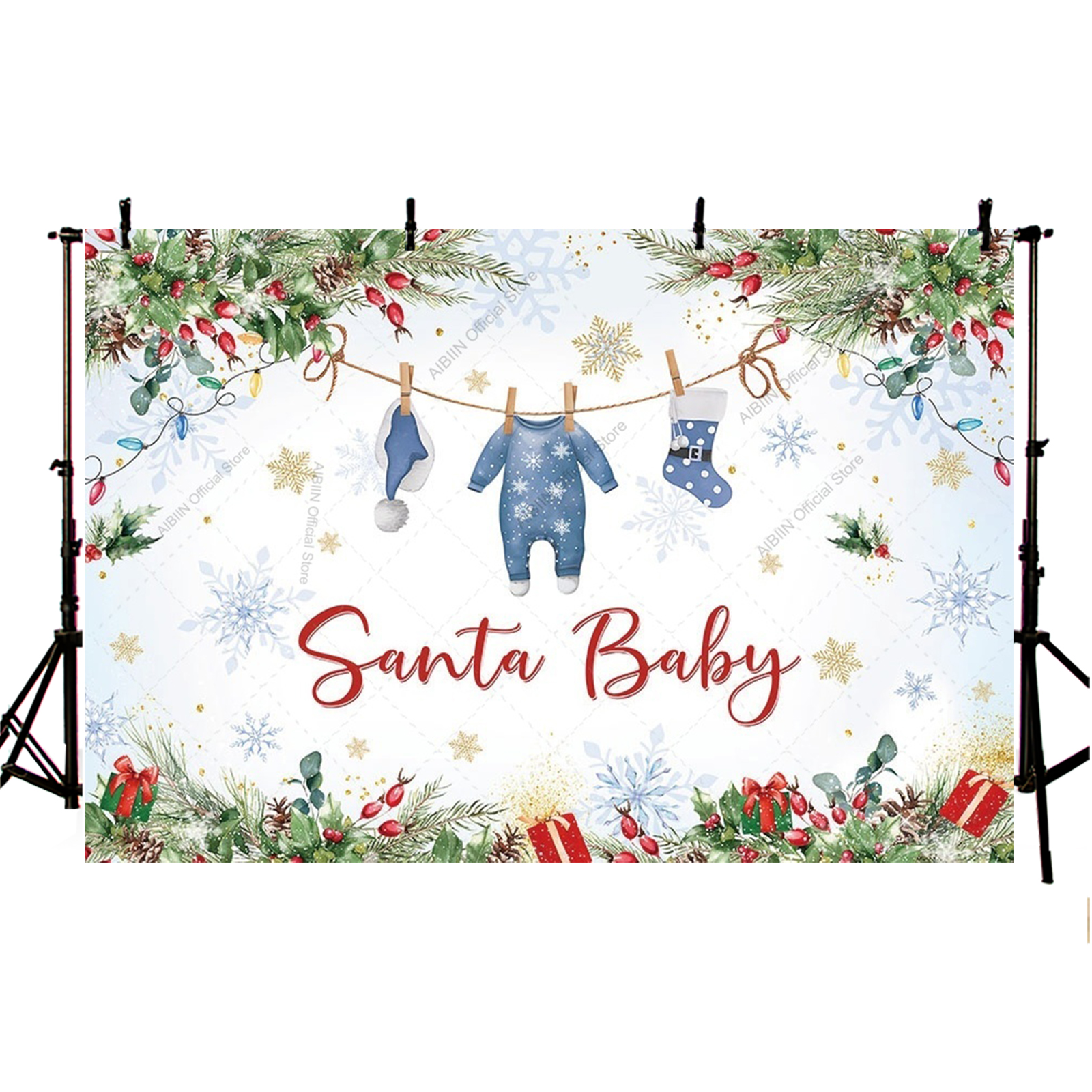 Christmas Santa Baby Clothing  - Baby Xmas Food ulasan dan harga