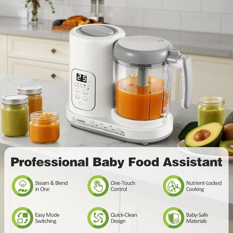 Baby Food Maker Steamer Blende - Baby Food Healthy ulasan dan harga