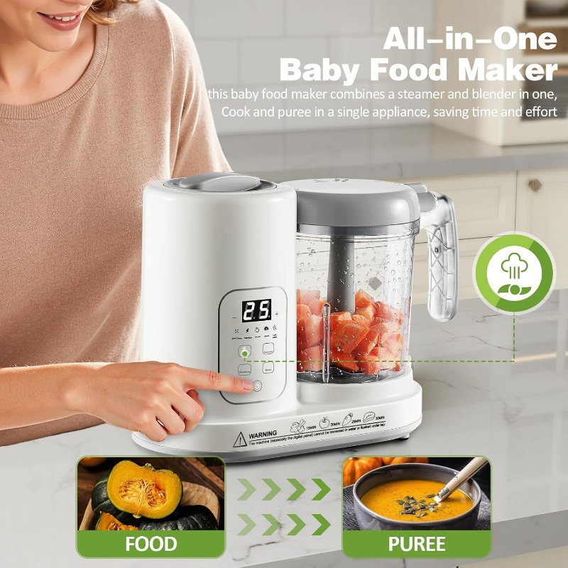 Baby Food Maker Steamer Blende - Baby Food Healthy ulasan dan harga