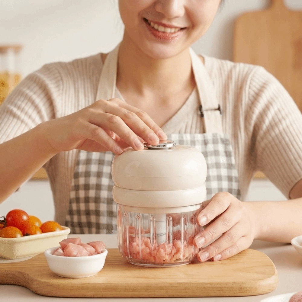 Electric Masher 350ml Electric - Baby Food Masher ulasan dan harga