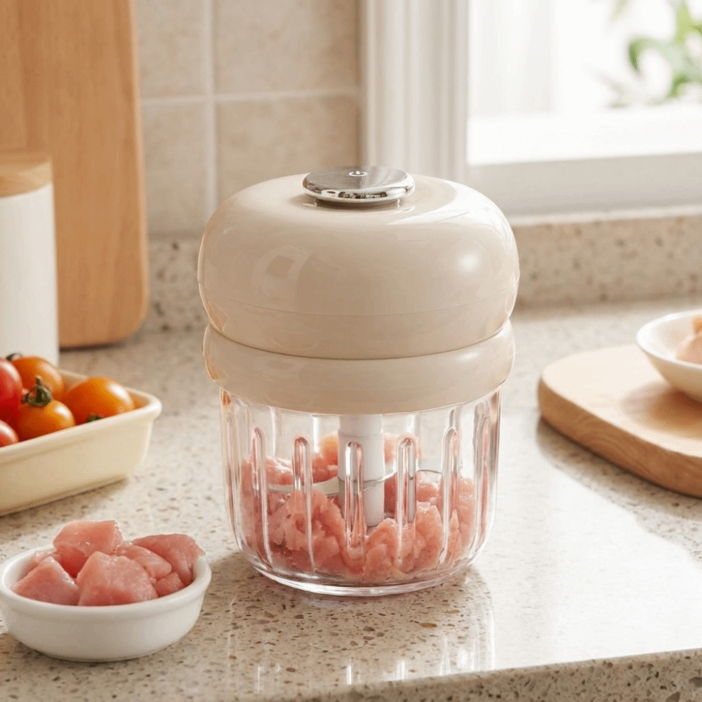 Electric Masher 350ml Electric - Baby Food Masher ulasan dan harga