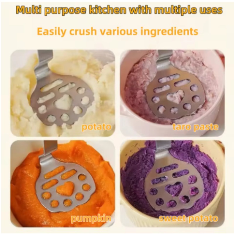 Vertical Stainless Steel Potat - Baby Food Masher ulasan dan harga