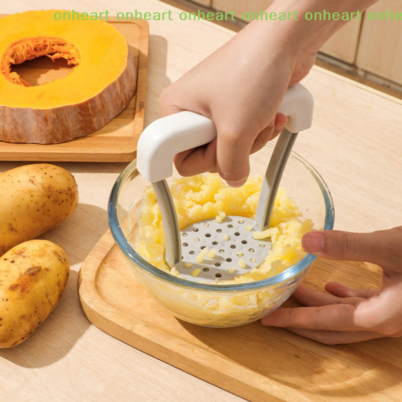 [C]Manual Potato Masher Plasti - Baby Food Masher ulasan dan harga