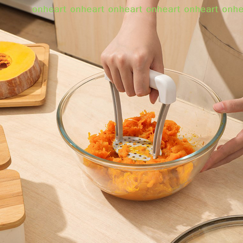 [C]Manual Potato Masher Plasti - Baby Food Masher ulasan dan harga