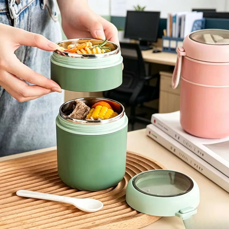 530/710ml Food Thermal Jar, In - Baby Food Container ulasan dan harga