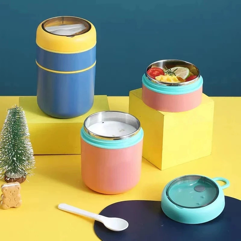 530/710ml Food Thermal Jar, In - Baby Food Container ulasan dan harga