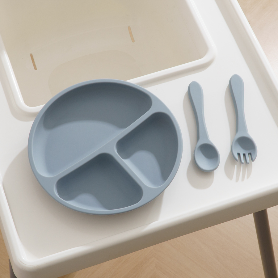 3PCS Children's Tableware Set  - Baby Food Universe ulasan dan harga