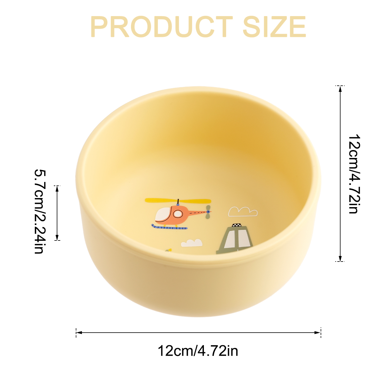 1PCS Baby Weaning Bowl Silicon - Baby Food Hero ulasan dan harga
