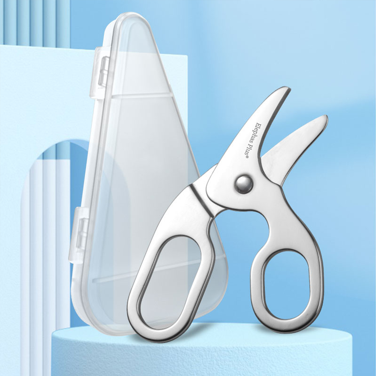 Safety Baby Food Scissors - Fo - Baby Food For 2 Year Old ulasan dan harga