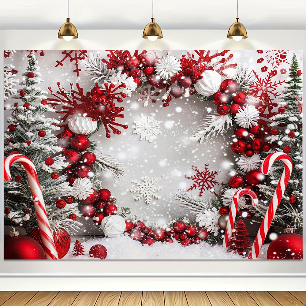 Merry Christmas Backdrop Xmas  - Baby Xmas Food ulasan dan harga