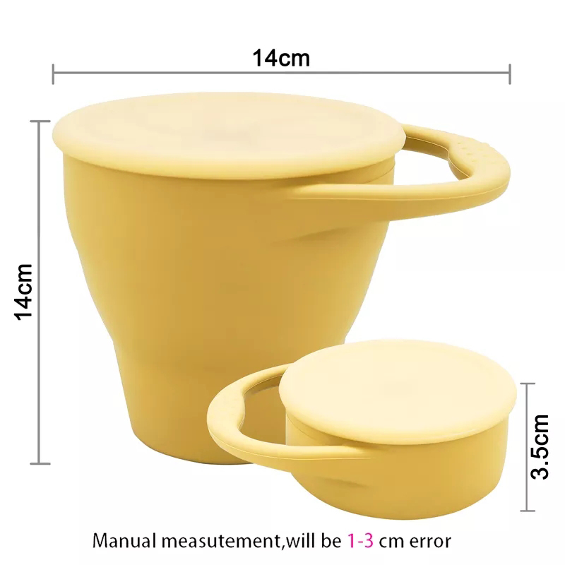 Baby Snack Cup Collapsible Sil - Baby Food Hero ulasan dan harga